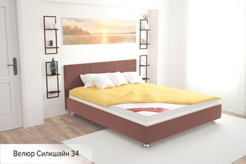 Полуторная кровать Вена 140х200 (с основанием) в Биробиджане - предосмотр 1