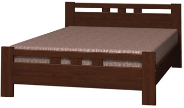 Спальная кровать Вероника-2 (Белый Античный) 140х200 в Биробиджане - предосмотр 3