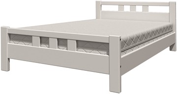 Спальная кровать Вероника-2 (Белый Античный) 140х200 в Биробиджане - предосмотр 4