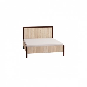 Спальная кровать Bauhaus 4 + 4.1 Основание с гибкими ламелями 1200, Металл, Дуб Сонома в Биробиджане