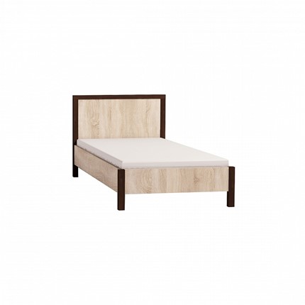 Односпальная кровать Bauhaus 5 + 5.1 Основание с гибкими ламелями 900, Дерево, Дуб Сонома в Биробиджане - изображение