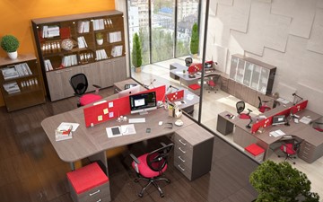 Комплект офисной мебели Xten для начальника отдела в Биробиджане - предосмотр 3