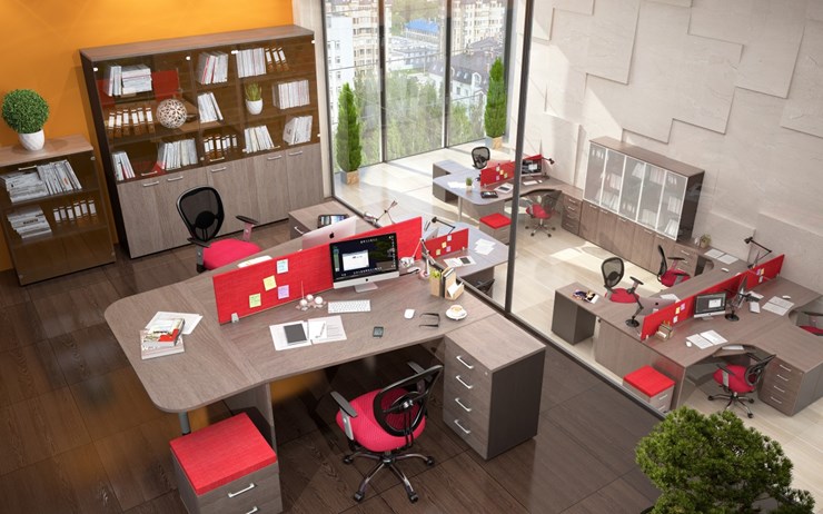 Комплект офисной мебели Xten для начальника отдела в Биробиджане - изображение 3