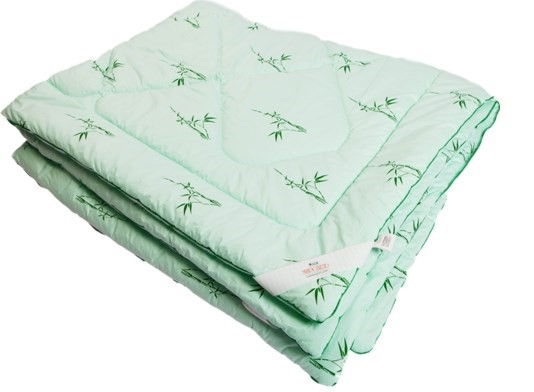 Стеганое одеяло Бамбук, всесезонное п/э вакуум в Биробиджане - изображение