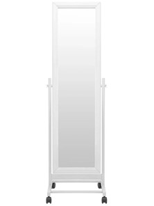 Напольное зеркало BeautyStyle 27 (135х42,5см) Белое в Биробиджане - предосмотр 1