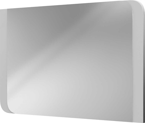 Зеркало настенное Вива Белый глянец / Платина в Биробиджане - изображение