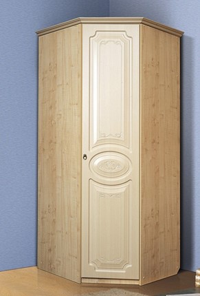 Шкаф угловой Ивушка-5, цвет Дуб беленый в Биробиджане - изображение