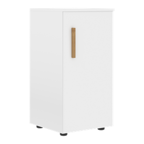 Низкий шкаф колонна с глухой дверью правой FORTA Белый FLC 40.1 (R) (399х404х801) в Биробиджане