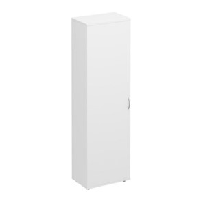 Шкаф для одежды Комфорт КФ, белый премиум (60x38x200) К.517 БП в Биробиджане