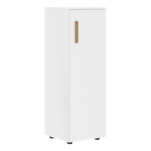 Средний шкаф колонна с правой дверью FORTA Белый FMC 40.1 (R) (399х404х801) в Биробиджане