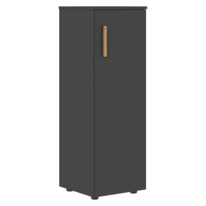 Шкаф колонна средний с правой дверью FORTA Черный Графит  FMC 40.1 (R) (399х404х801) в Биробиджане