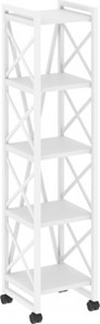 Стеллаж Loft VR.L-MST.K-5.4, Белый/Белый металл в Биробиджане