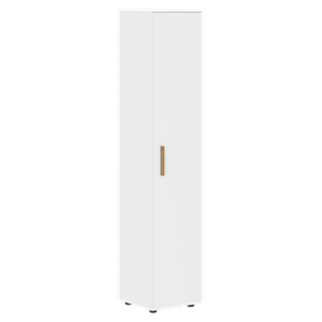 Высокий шкаф с глухой дверью колонна FORTA Белый FHC 40.1 (L/R) (399х404х1965) в Биробиджане