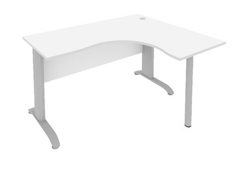 Письменный стол ПЛ.СА-3 Пр 1400х1200х755 Белый в Биробиджане