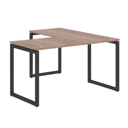 Письменный стол угловой левый XTEN-Q Дуб-сонома- антрацит XQCT 1415 (L) (1400х1500х750) в Биробиджане - изображение