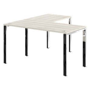 Письменный угловой  стол для персонала правый XTEN GLOSS  сосна Эдмонд  XGCT 1415.1 (R) (1400х1500х750) в Биробиджане