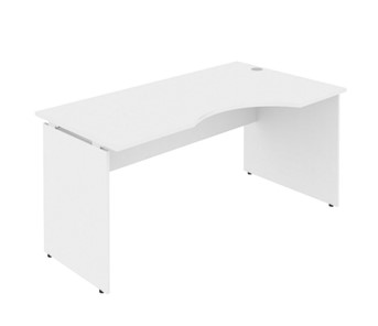 Письменный стол Л.СА-1П 1580х900х755 мм. Белый в Биробиджане