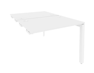 Приставной стол к тумбе O.MP-D.SPR-1.7 Белый/Белый бриллиант в Биробиджане