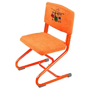 Чехол для стула СУТ 01-01 Оранжевый, Замша в Биробиджане