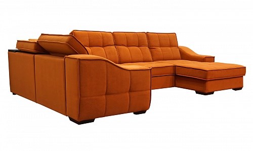 Угловой диван N-11-M (П1+ПС+УС+Д2+Д5+П1) в Биробиджане - изображение 3