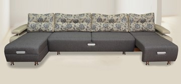 П-образный диван Престиж-15 микс в Биробиджане - предосмотр 1