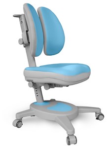 Растущее кресло Mealux Onyx Duo (Y-115) BLG, голубой + серый в Биробиджане