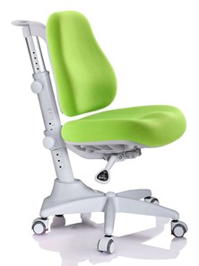 Растущее кресло Mealux Match (Y-528) KZ / Grey base, зеленое в Биробиджане