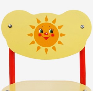 Детский стул Солнышко (Кузя-СОЛ(1-3)ЖКр) в Биробиджане - предосмотр 1