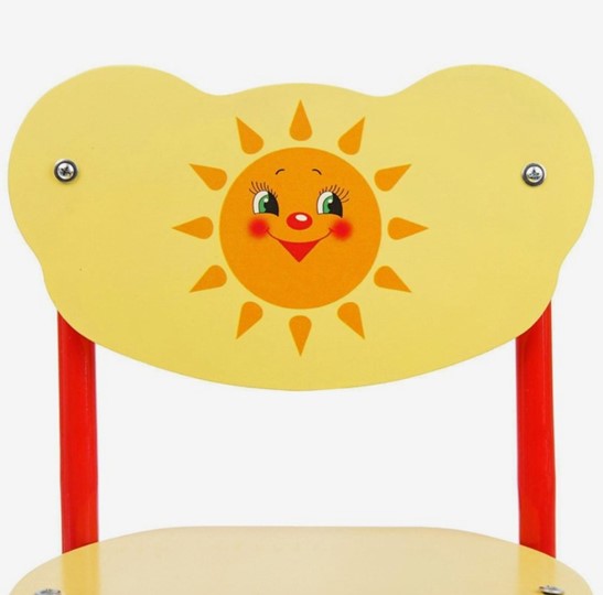 Детский стул Солнышко (Кузя-СОЛ(1-3)ЖКр) в Биробиджане - изображение 1