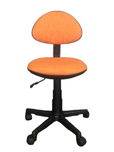 Детское вращающееся кресло LB-C 02, цвет оранжевый в Биробиджане