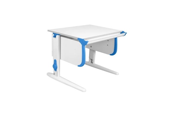 Детский стол-трансформер 1/75 (СУТ.24) белый/белый/Синий в Биробиджане - изображение