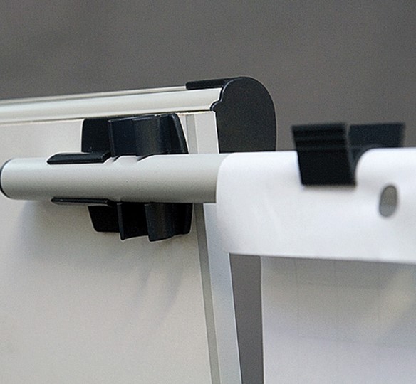 Доска-флипчарт на колесах 2х3, TF02/2011, 70x100 см, передвижная, держатели для бумаги в Биробиджане - изображение 5