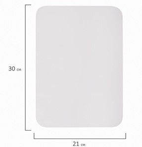 Магнитная доска для рисования BRAUBERG, 30х21 см с маркером, магнитом и салфеткой в Биробиджане - предосмотр 8