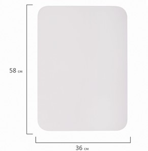 Доска магнитная на холодильник BRAUBERG, 58х36 см с маркером, магнитом и салфеткой в Биробиджане - предосмотр 8