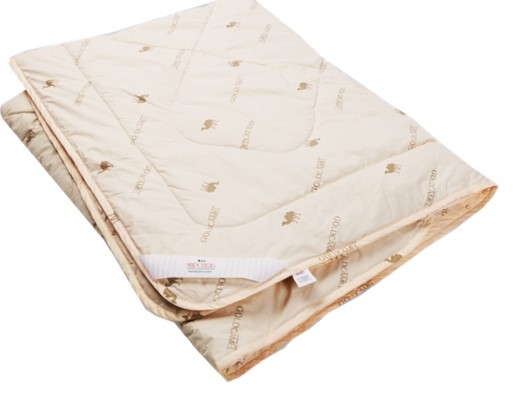 Стеганое одеяло ВЕРБЛЮД в упаковке ПВХ, тик в Биробиджане - изображение